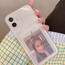 Load image into Gallery viewer, Phone Case Soft Silicone Wallet Card Holder
