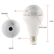 Load image into Gallery viewer, Panoramic 360 Degree Light Bulb HD Camera
