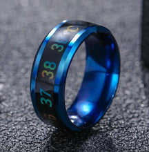 Load image into Gallery viewer, Smart Body Temperature Ring Stainless
