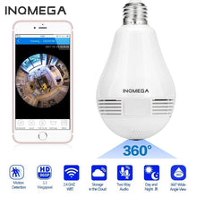 Load image into Gallery viewer, Panoramic 360 Degree Light Bulb HD Camera