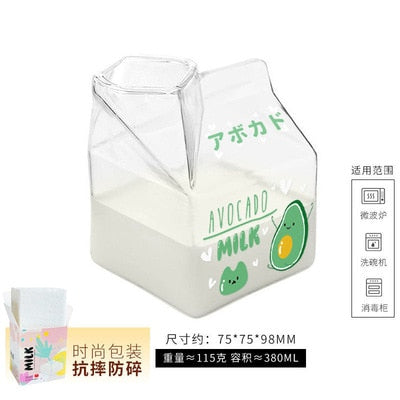 Glass Milk Box