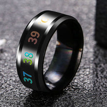 Load image into Gallery viewer, Smart Body Temperature Ring Stainless
