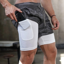 Load image into Gallery viewer, 2 in 1 Men Running Shorts
