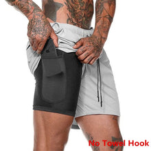 Load image into Gallery viewer, 2 in 1 Men Running Shorts
